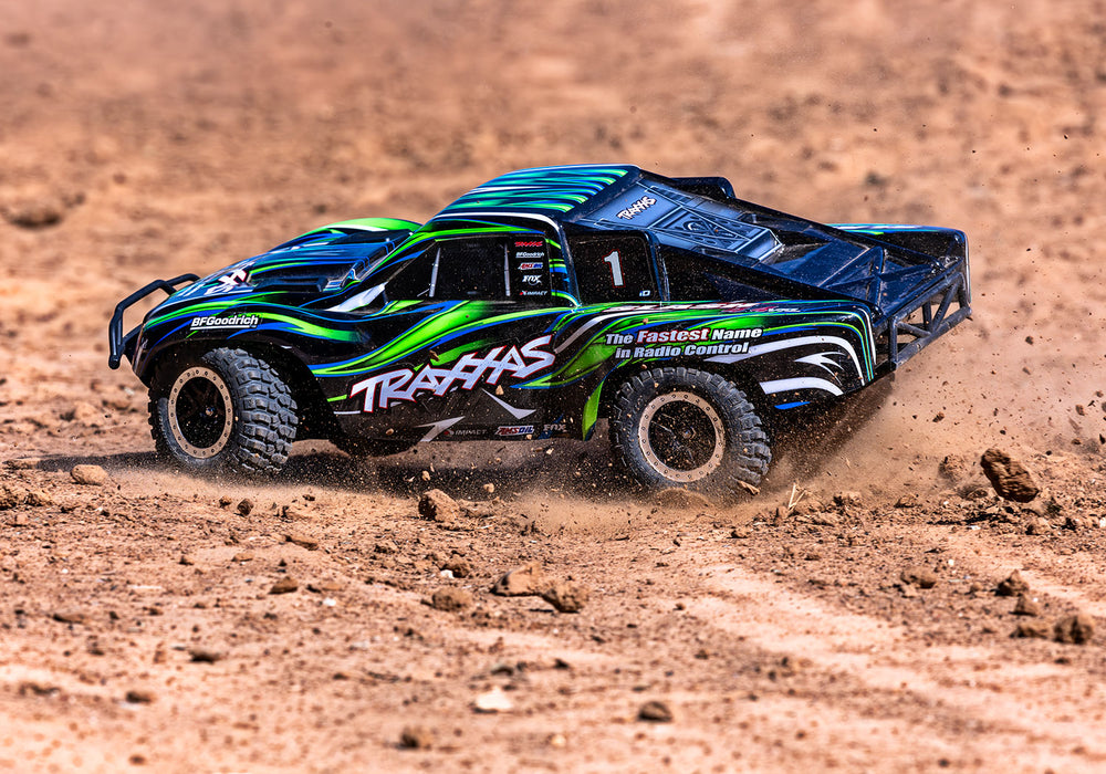 Traxxas 68386-4 Green Slash 4X4 VXL HD 1/10 Scale Electric Short Course