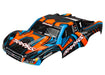 Traxxas 6844 Slash 4x4 Ultimate Orange and Blue Body Painted