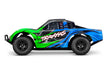 Traxxas 68454-4 Green Slash 4x4 Brushless 1/10 Short Course Truck