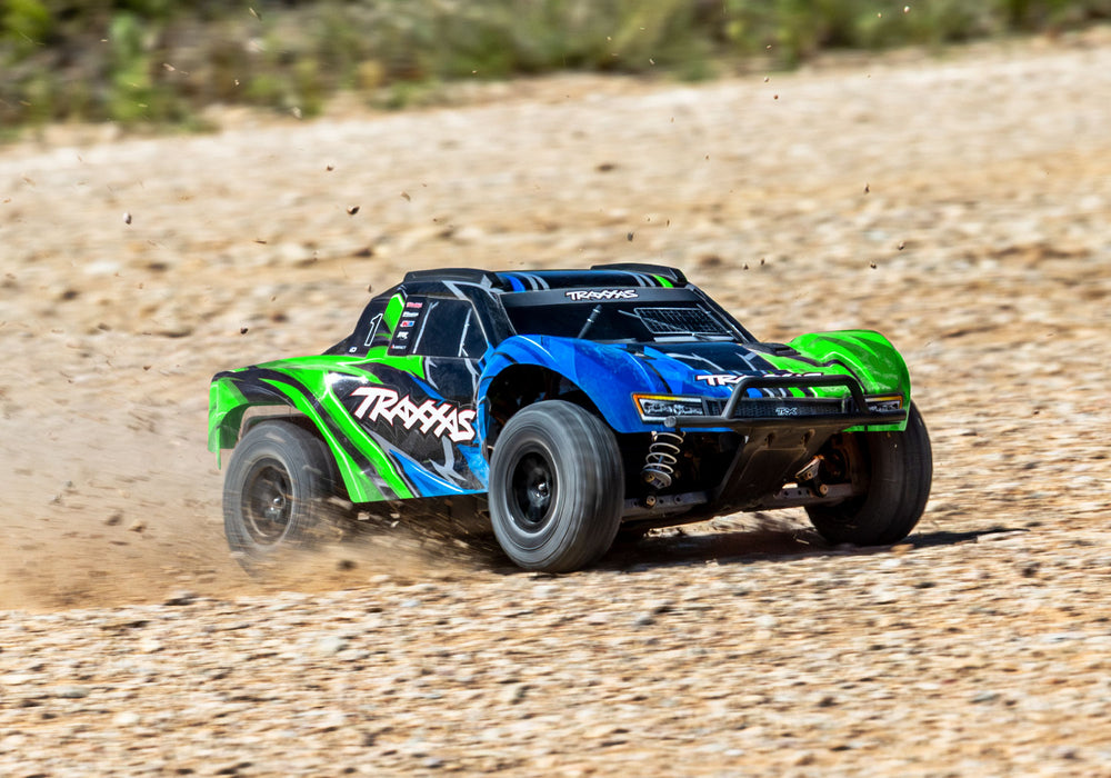 Traxxas 68454-4 Green Slash 4x4 Brushless 1/10 Short Course Truck