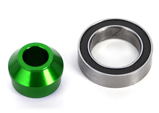 Traxxas 6893G Green Anodized Aluminum Bearing Adapter for Slipper Clutch