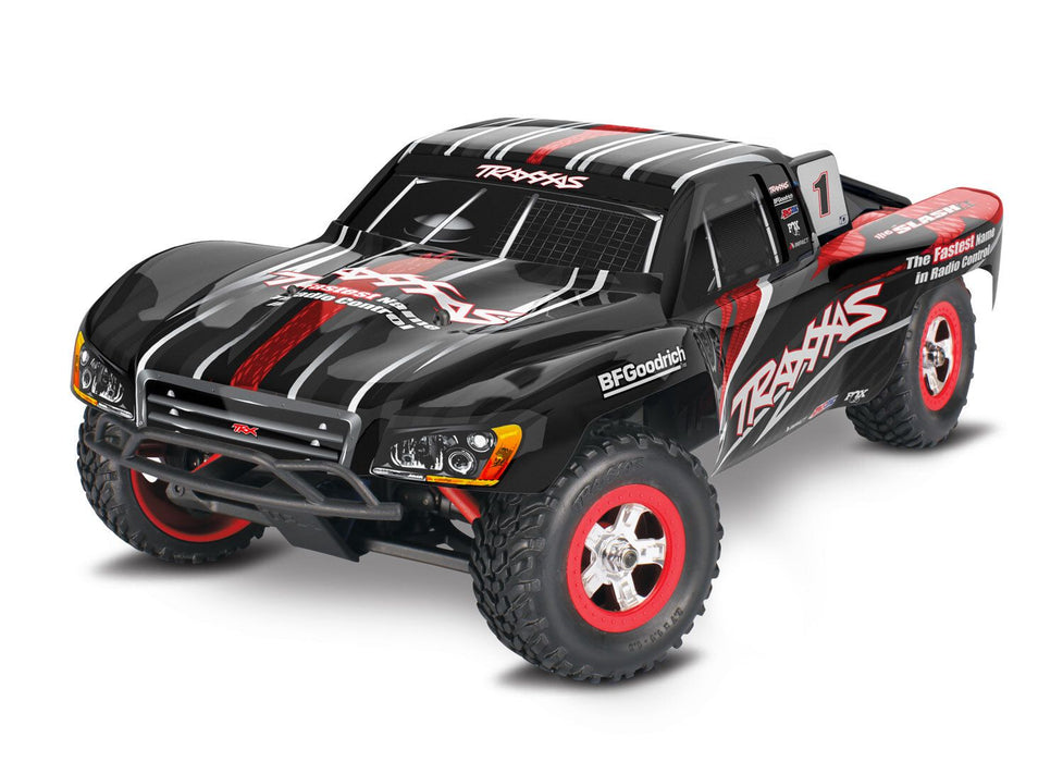 Traxxas 70054-8 Black 1/16 RTR XL2.5 Slash 4x4 Short Course Truck with Battery and USB-C Charger