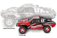 Traxxas 70054-8 Red 1/16 RTR XL2.5 Slash 4x4 Short Course Truck with Battery and USB-C Charger