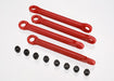 Traxxas 7018 Red Composite Push Rods (4 Pack)