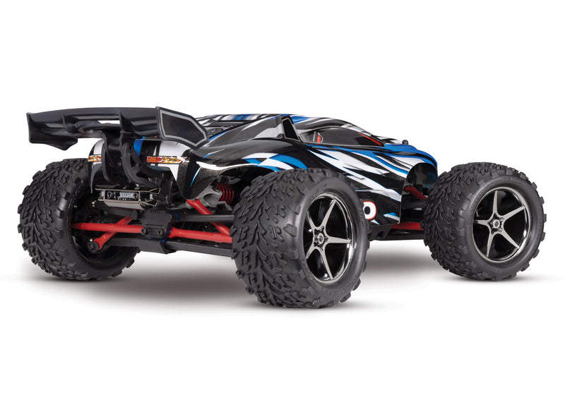 Traxxas 71054-8 Blue 1/16 RTR XL2.5 E-Revo 4x4 Monster Truck with Battery and USB-C Charger