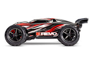 Traxxas 71054-8 Red 1/16 RTR XL2.5 E-Revo 4WD Monster Truck with Battery and USB-C Charger