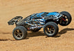 Traxxas 71076-8 BlueX 1/16 RTR VXL-3m E-Revo 4WD Monster Truck with Battery and USB-C Charger