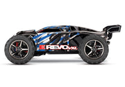 Traxxas 71076-8 BlueX 1/16 RTR VXL-3m E-Revo 4WD Monster Truck with Battery and USB-C Charger