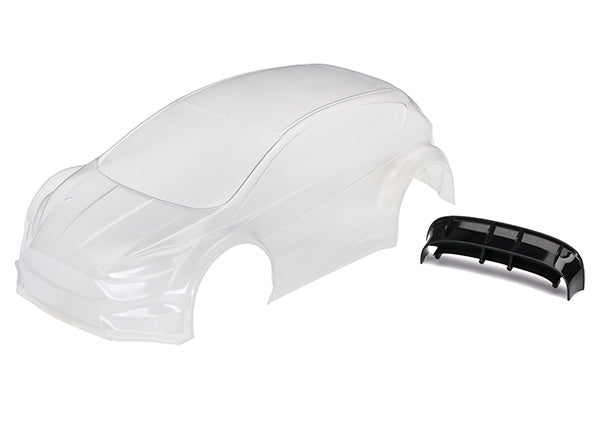 Traxxas 7412 Ford Fiesta Rally Clear Body