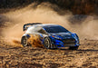 Traxxas 74154-4  Blue 4x4 Ford Fiesta RTR 1/10 BL-2s Brushless Rally Car