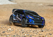 Traxxas 74154-4  Blue 4x4 Ford Fiesta RTR 1/10 BL-2s Brushless Rally Car