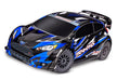 Traxxas 74154-4  Blue 4x4 Ford Fiesta RTR 1/10 BL-2s Brushless Rally Car