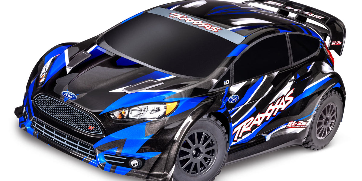 Traxxas 74154-4 Blue 4x4 Ford Fiesta RTR 1/10 BL-2s Brushless