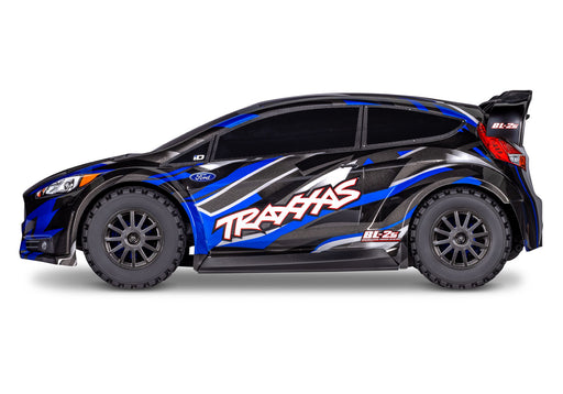 Traxxas 74154-4  Blue 4x4 Ford Fiesta RTR 1/10 BL-2s Brushless Rally Car