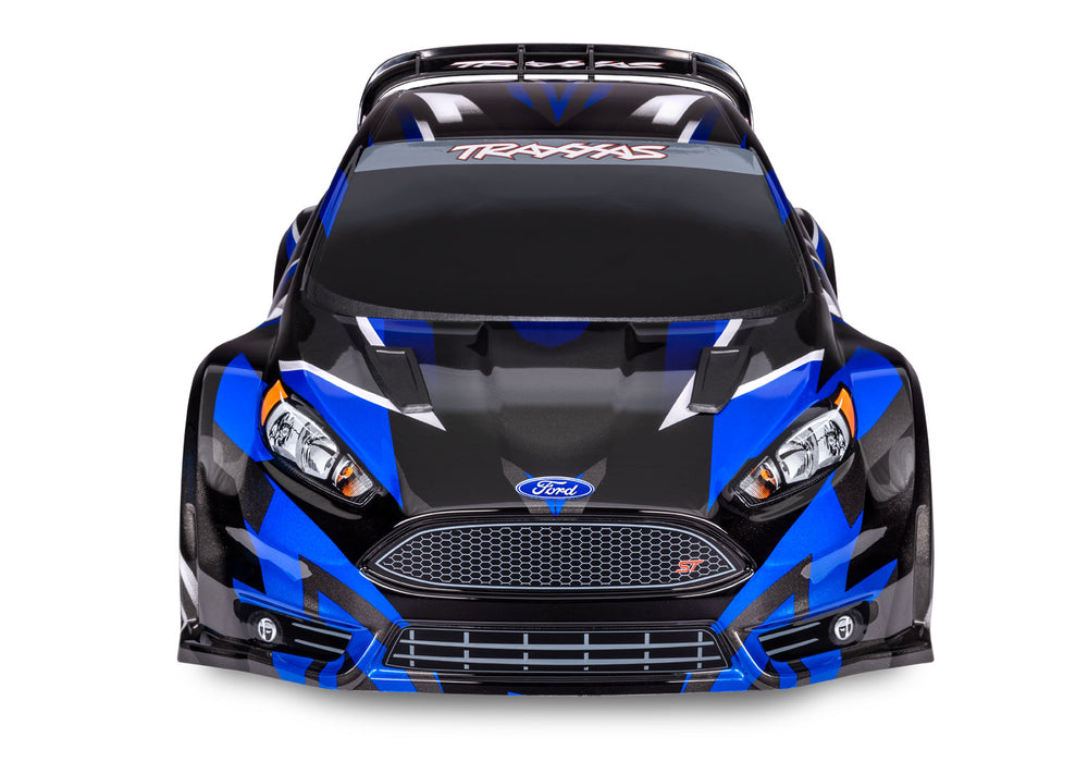 Traxxas 74154-4  Blue 4x4 Ford Fiesta RTR 1/10 BL-2s Brushless Rally Car