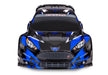 Traxxas 74154-4  Blue 4x4 Ford Fiesta RTR 1/10 BL-2s Brushless Rally Car