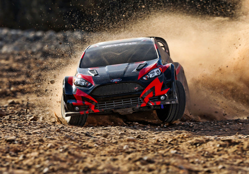 Traxxas 74154-4  Red 4x4 Ford Fiesta RTR 1/10 BL-2s Brushless Rally Car