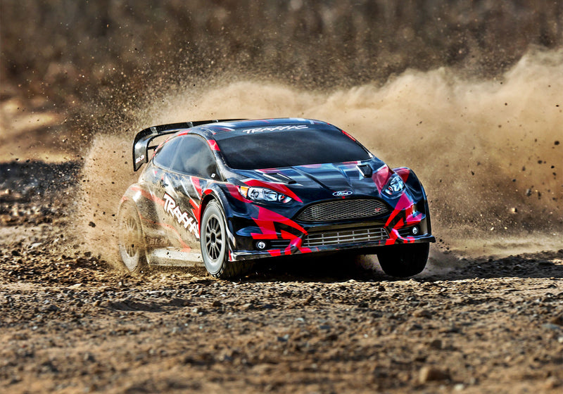 Traxxas 74154-4  Red 4x4 Ford Fiesta RTR 1/10 BL-2s Brushless Rally Car