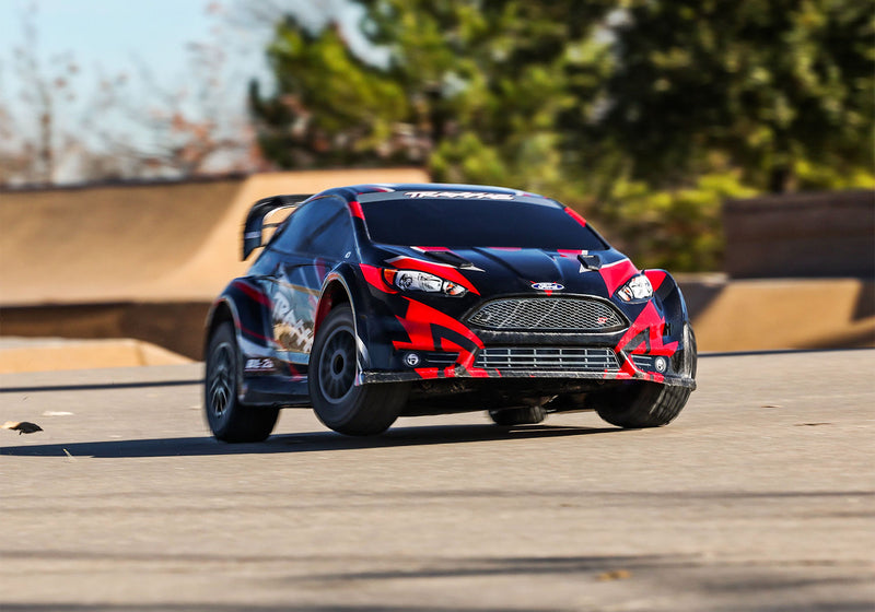 Traxxas 74154-4  Red 4x4 Ford Fiesta RTR 1/10 BL-2s Brushless Rally Car