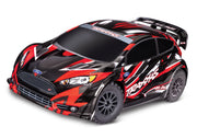 Traxxas 74154-4  Red 4x4 Ford Fiesta RTR 1/10 BL-2s Brushless Rally Car