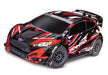 Traxxas 74154-4  Red 4x4 Ford Fiesta RTR 1/10 BL-2s Brushless Rally Car