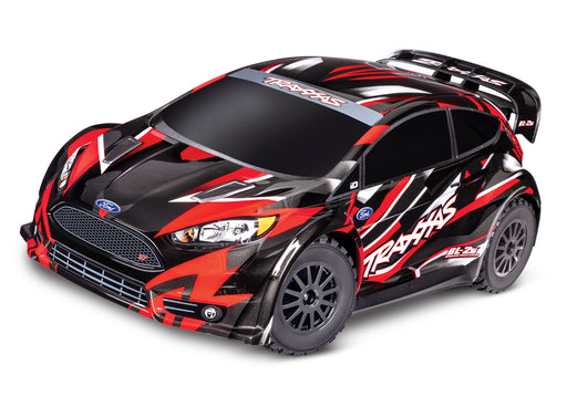 Traxxas 74154-4  Red 4x4 Ford Fiesta RTR 1/10 BL-2s Brushless Rally Car