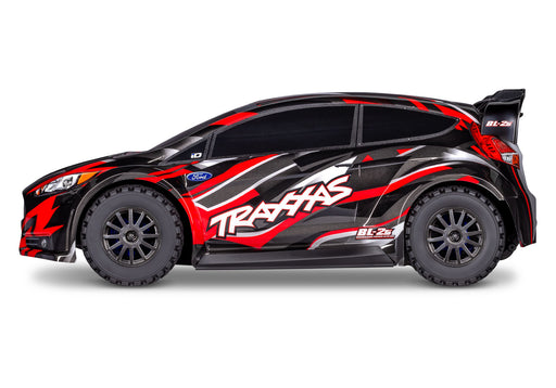Traxxas 74154-4  Red 4x4 Ford Fiesta RTR 1/10 BL-2s Brushless Rally Car