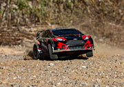 Traxxas 74154-4  Red 4x4 Ford Fiesta RTR 1/10 BL-2s Brushless Rally Car