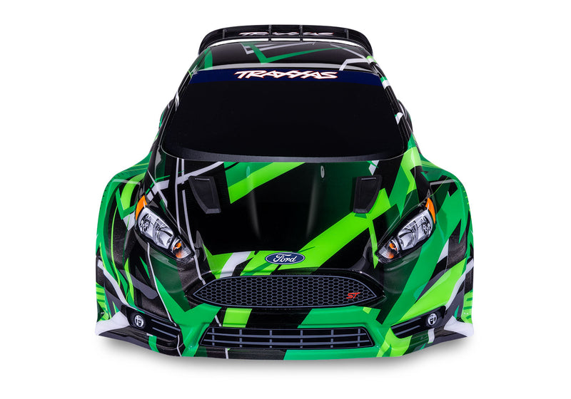 Traxxas 74276-4 Green 4x4 Ford Fiesta RTR 1/10 VXL Brushless Rally Car