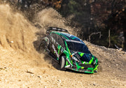 Traxxas 74276-4 Green 4x4 Ford Fiesta RTR 1/10 VXL Brushless Rally Car