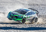 Traxxas 74276-4 Green 4x4 Ford Fiesta RTR 1/10 VXL Brushless Rally Car