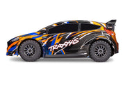 Traxxas 74276-4 Orange 4x4 Ford Fiesta RTR 1/10 VXL Brushless Rally Car
