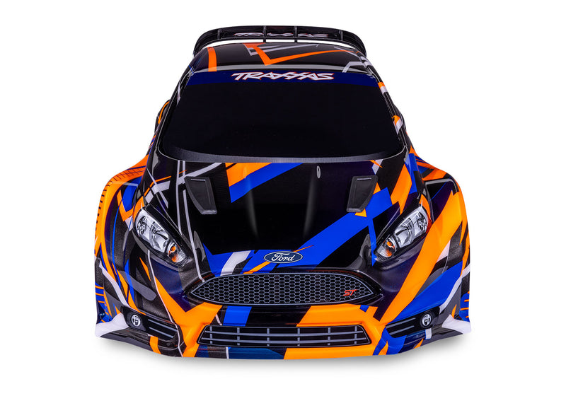 Traxxas 74276-4 Orange 4x4 Ford Fiesta RTR 1/10 VXL Brushless Rally Car