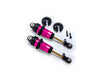 Traxxas 7461-PINK Pink Front GTR Long Shocks for 4x4 Vehicles