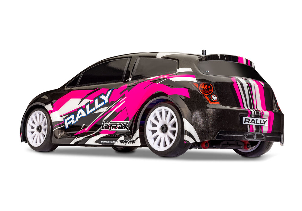 Traxxas 75054-5 1/18 LaTrax Rally Car Black/Pink