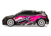 Traxxas 75054-5 1/18 LaTrax Rally Car Black/Pink