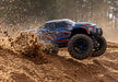 Traxxas 77096-4 Blue X-Maxx Monster Truck with 8S ESC and Belted Tires