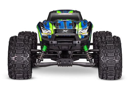 Traxxas 77096-4 Green X-Maxx Monster Truck with 8S ESC and Belted Tires