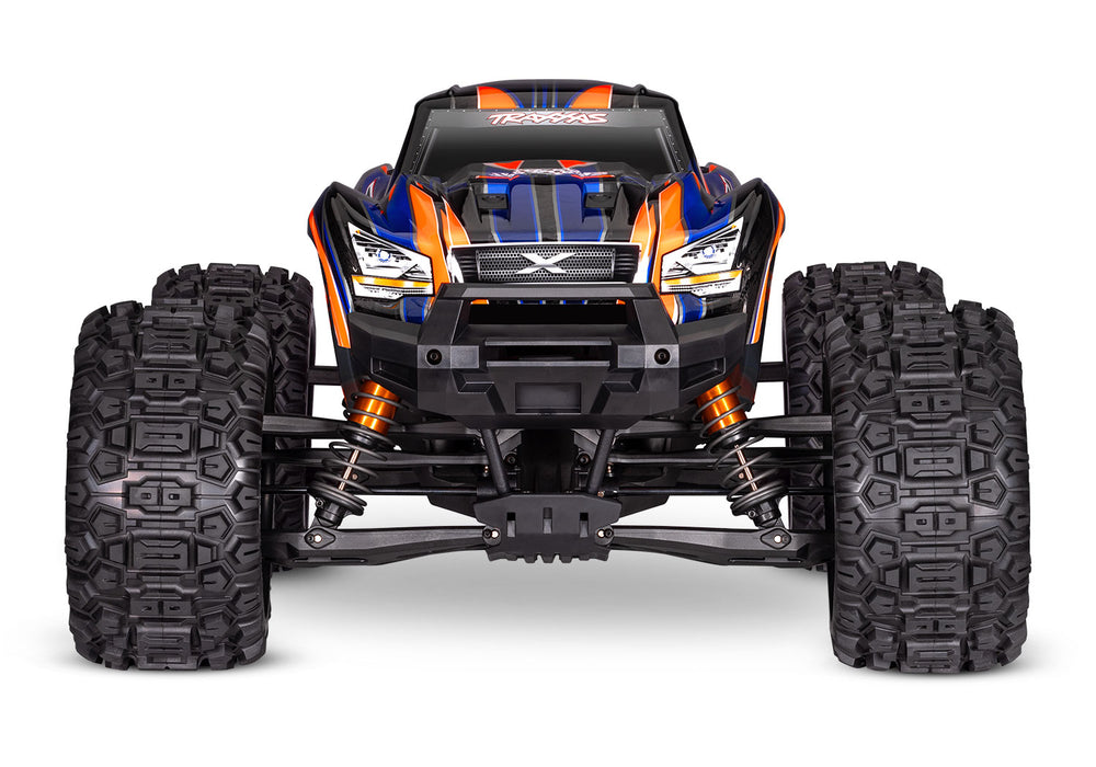 Traxxas 77096-4 Orange X-Maxx Monster Truck with 8S ESC and Belted Tires