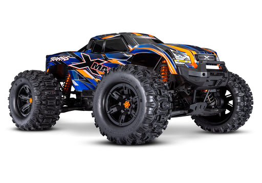 Traxxas 77096-4 Orange X-Maxx Monster Truck with 8S ESC and Belted Tires
