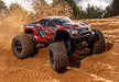 Traxxas 77096-4 Red X-Maxx Monster Truck with 8S ESC and Belted Tires