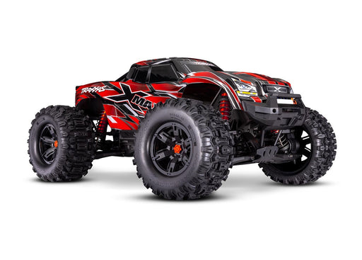Traxxas 77096-4 Red X-Maxx Monster Truck with 8S ESC and Belted Tires