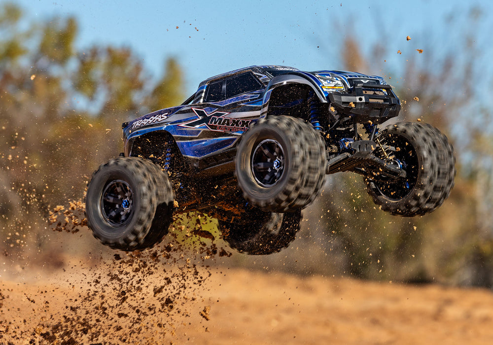 Traxxas 77097-4 Blue X-Maxx Monster Ultimate Truck