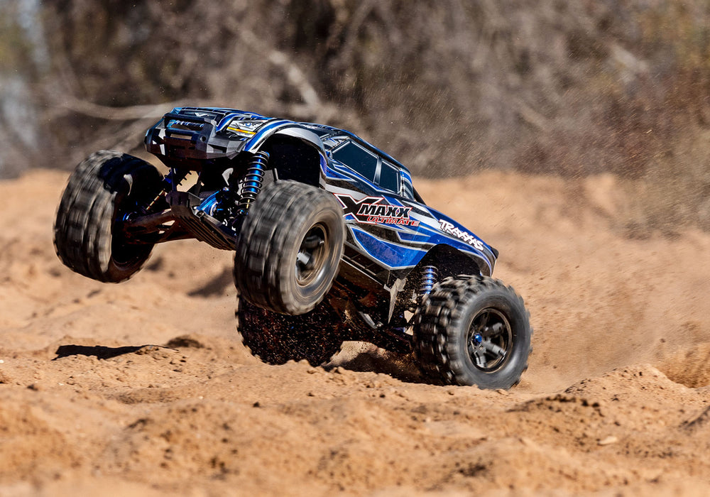Traxxas 77097-4 Blue X-Maxx Monster Ultimate Truck