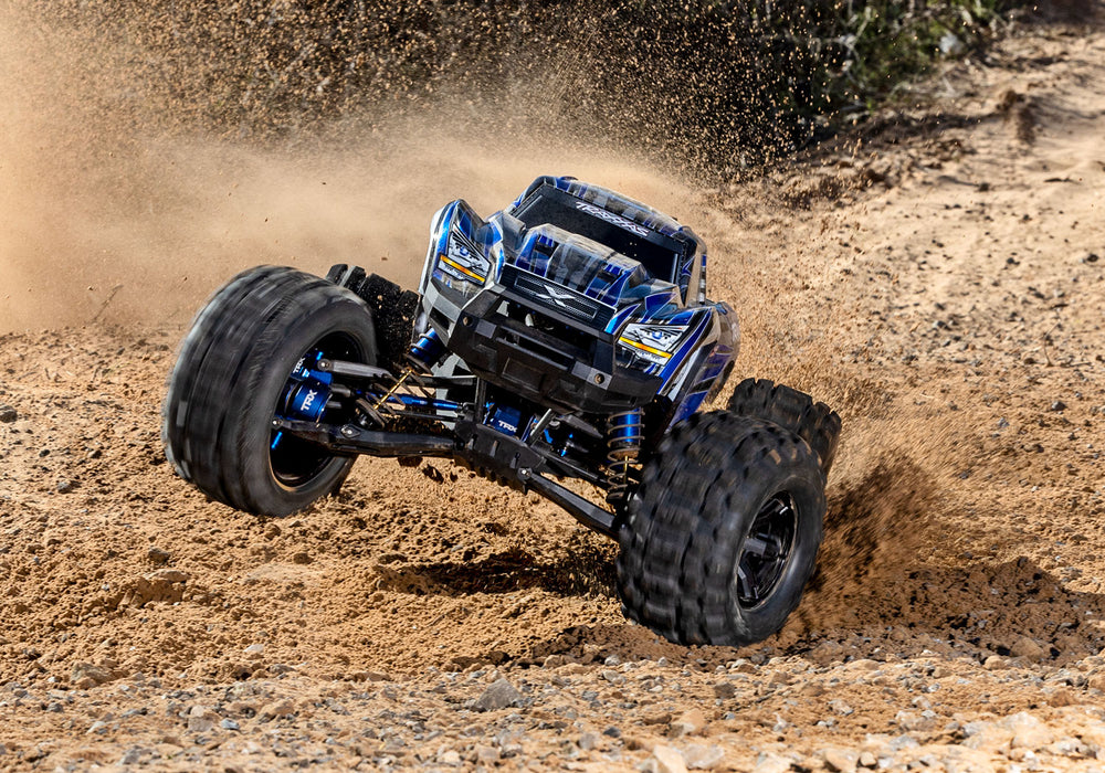 Traxxas 77097-4 Blue X-Maxx Monster Ultimate Truck