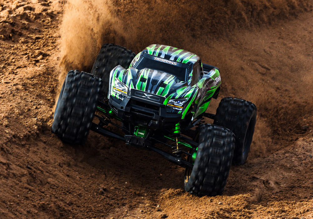 Traxxas 77097-4  Green X-Maxx Monster Ultimate Truck