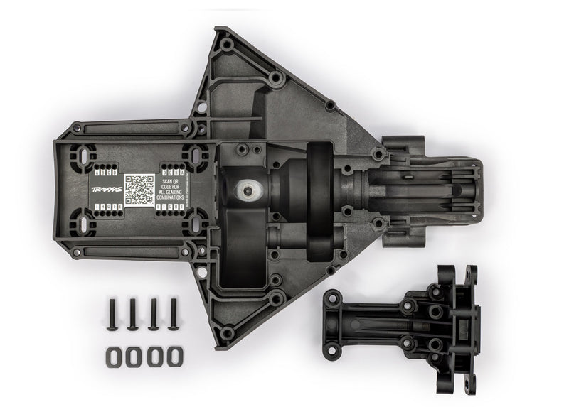 Traxxas 7727A Front Upper and Lower Bulkhead