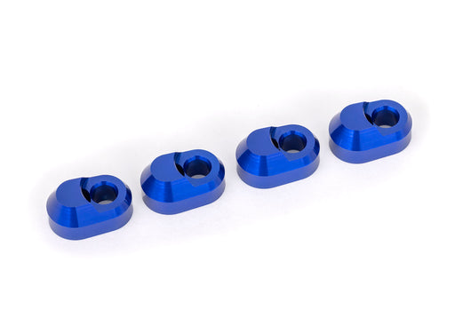 Traxxas 7743 Blue Aluminum Suspension Pin Retainer fits Maxx®, X-Maxx® and XRT® (4 Pack)