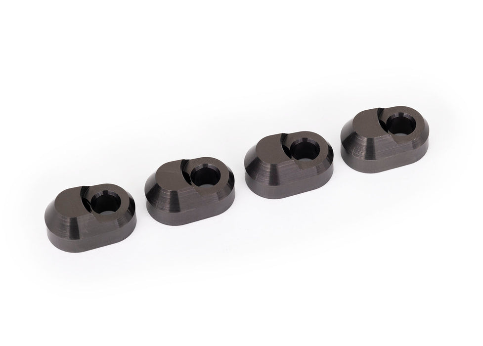 Traxxas 7743 Gray Aluminum Suspension Pin Retainer fits Maxx®, X-Maxx® and XRT® (4 Pack)