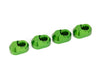 Traxxas 7743 Green Aluminum Suspension Pin Retainer fits Maxx®, X-Maxx® and XRT® (4 Pack)
